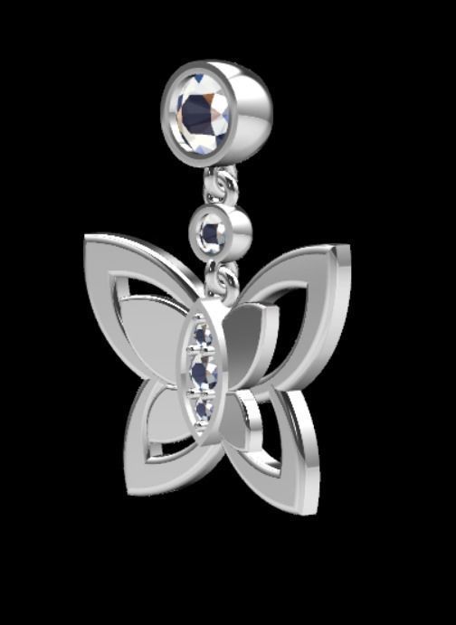 Earrings kt11 3D print model_18