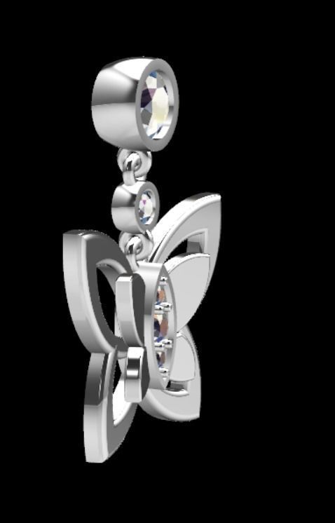 Earrings kt11 3D print model_14