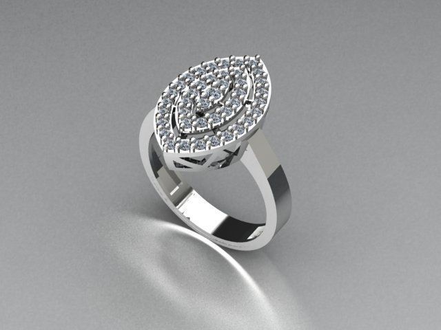 jewelry ring 3D print model_1