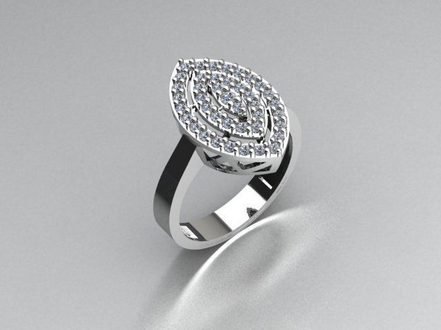 jewelry ring 3D print model_5