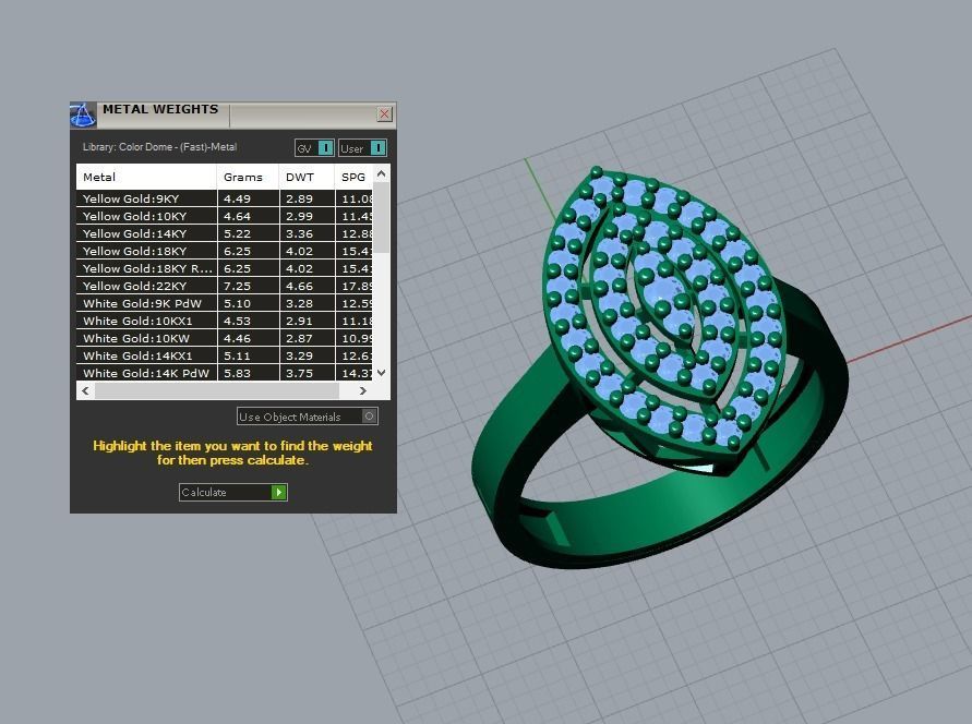 jewelry ring 3D print model_7