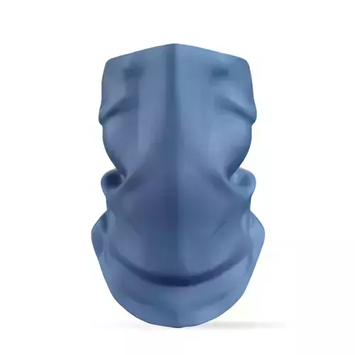 Bandana Scarf for Face  Low-poly 3D model
