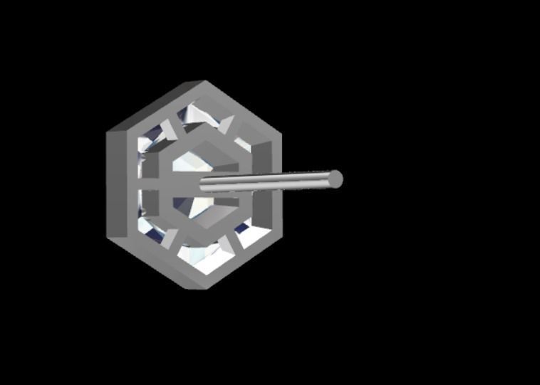 Earrings kt12 3D print model_16