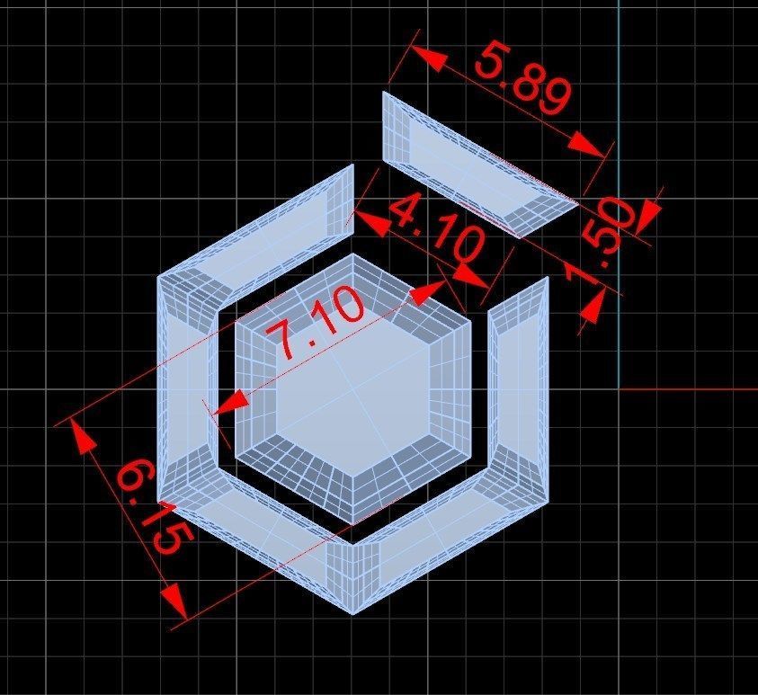 Earrings kt12 3D print model_6