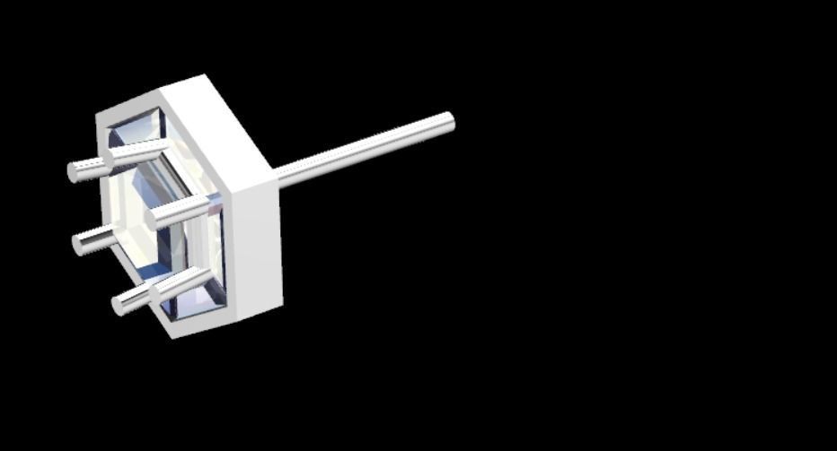 Earrings kt12 3D print model_19