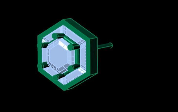 Earrings kt12 3D print model_10