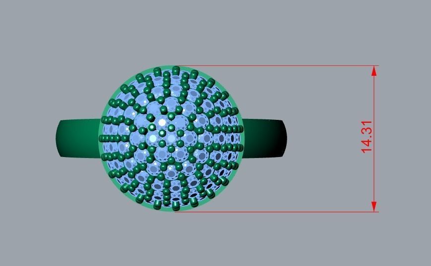 jewelry ring 3D print model_6