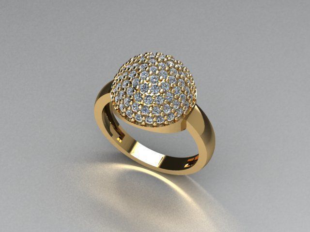 jewelry ring 3D print model_2