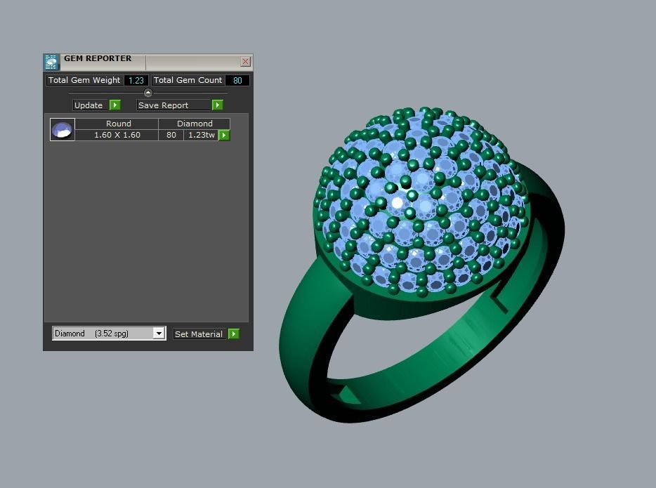 jewelry ring 3D print model_5