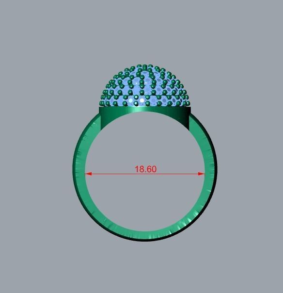jewelry ring 3D print model_8
