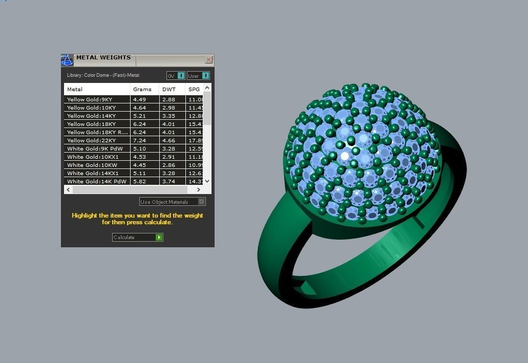 jewelry ring 3D print model_4