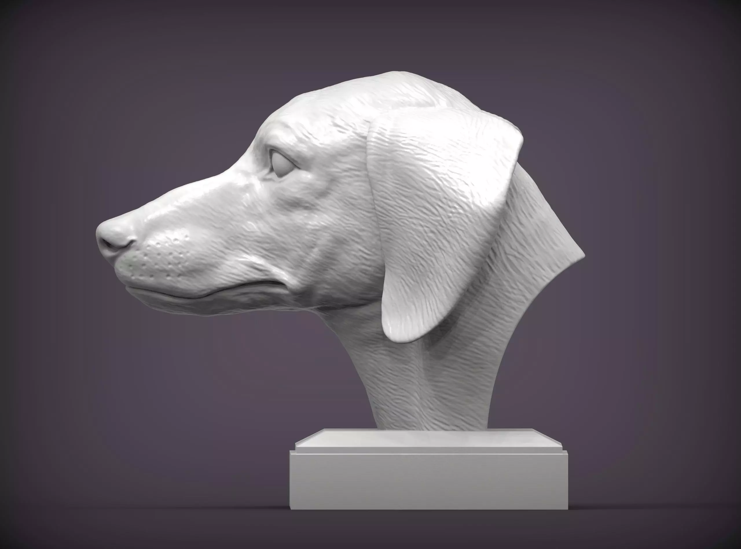 dachshund 3D print model 3D print model