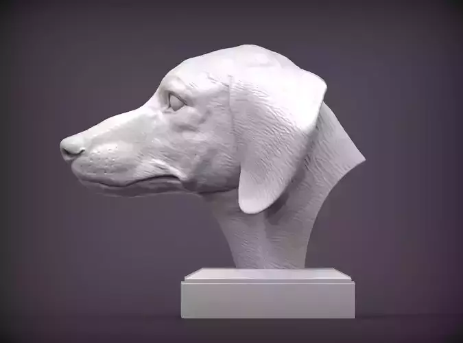 dachshund 3D print model