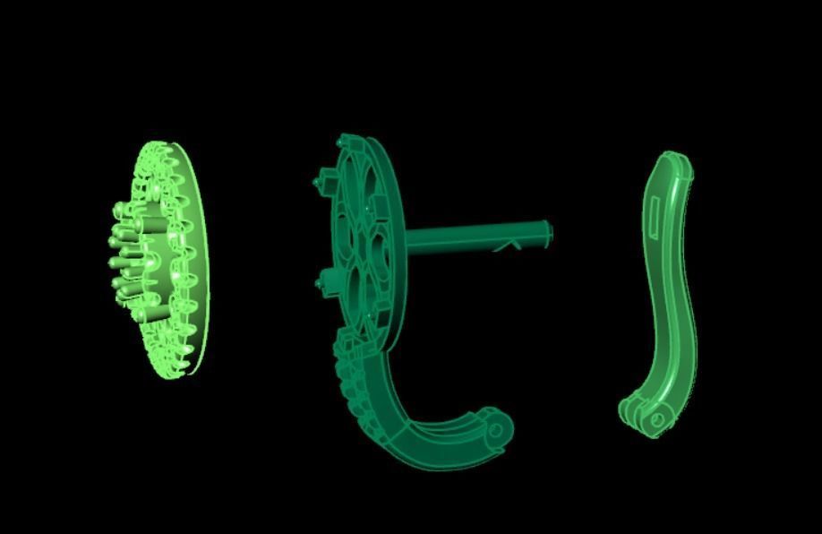 Earrings kt13 3D print model_10