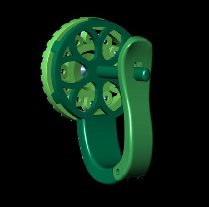 Earrings kt13 3D print model_12