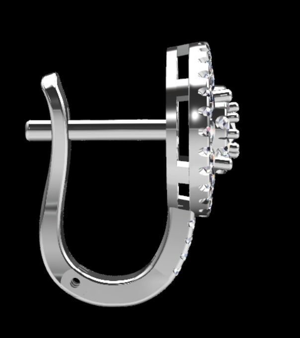 Earrings kt13 3D print model_14