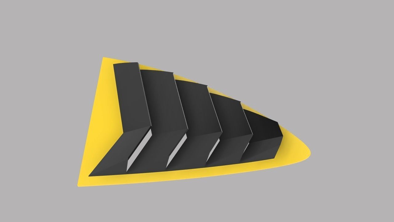 TOYOTA 86 LOUVERS 3D print model_7
