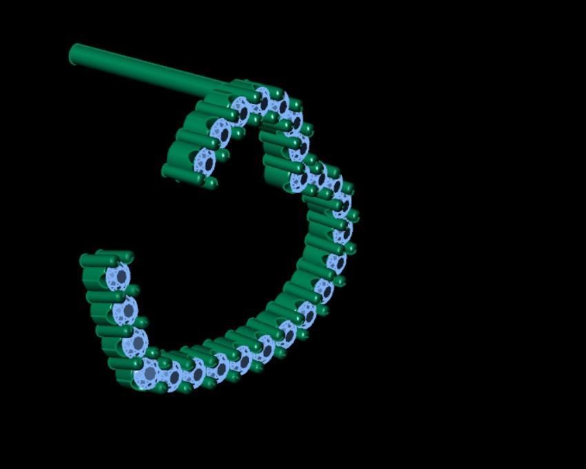 Earrings kt14 3D print model_8