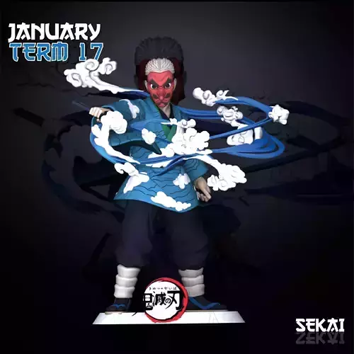 Sakonji Urokodaki Sculpture Sekai 3D Models