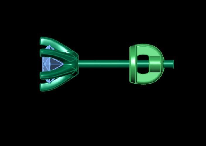 Earrings kt16 3D print model_8