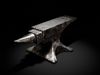 Realistic Anvil Low-poly 3D model_1