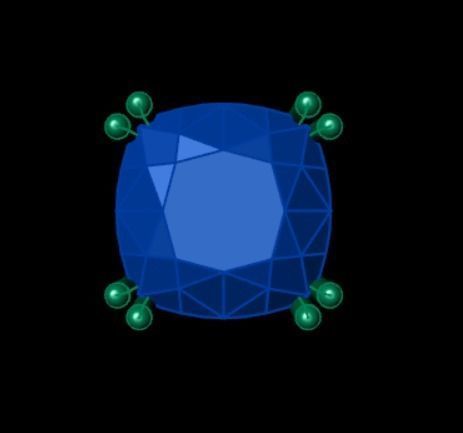 Earrings kt17 3D print model_6