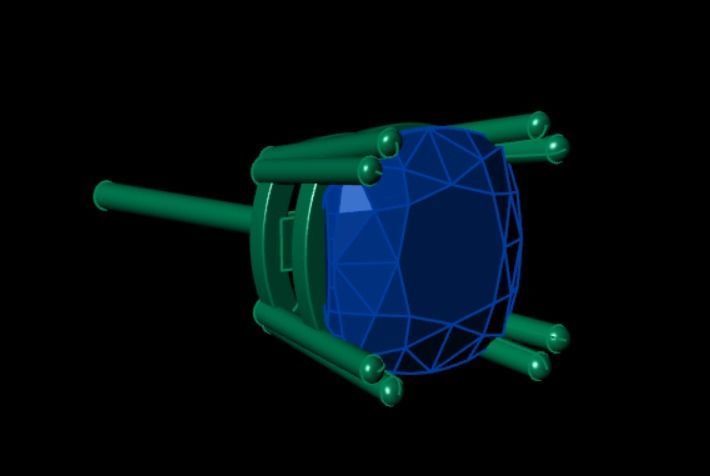 Earrings kt17 3D print model_9