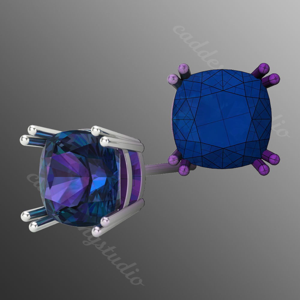 Earrings kt17 3D print model_1