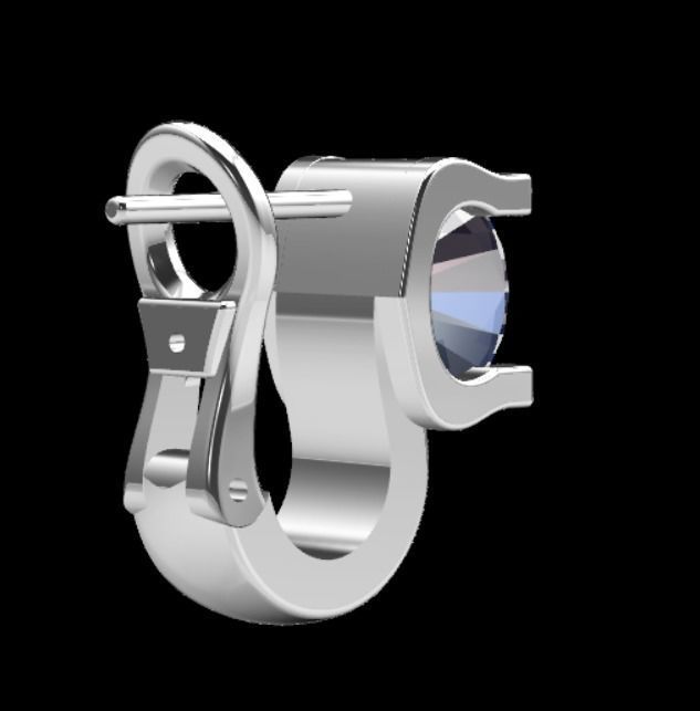 Earrings kt19 3D print model_15