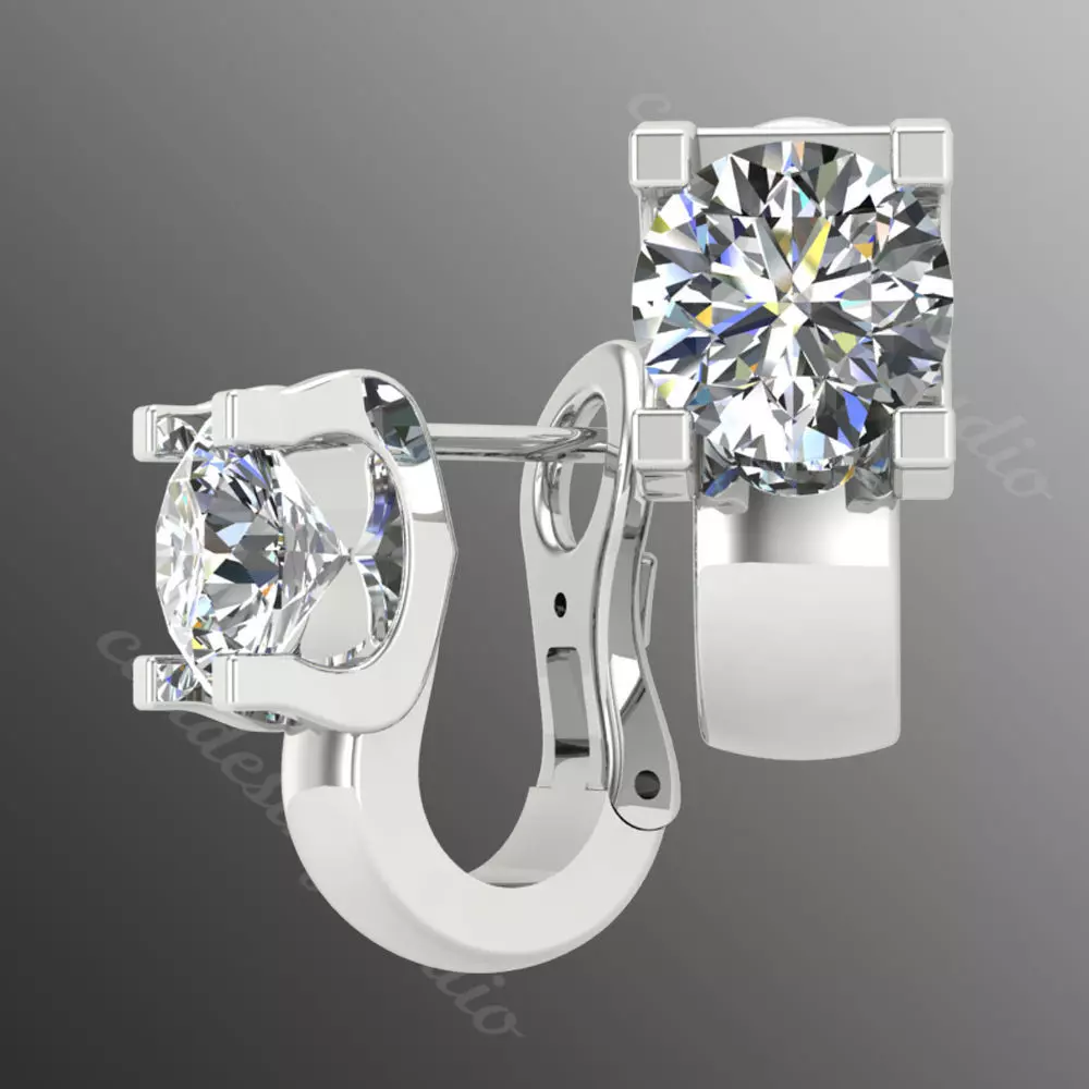 Earrings kt19 3D print model_0