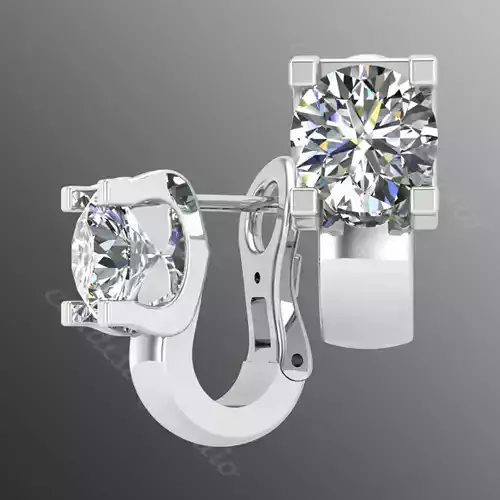 Earrings kt19 3D print model Earrings kt19 3D print model