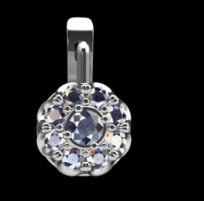 Earrings kt25 3D print model_17