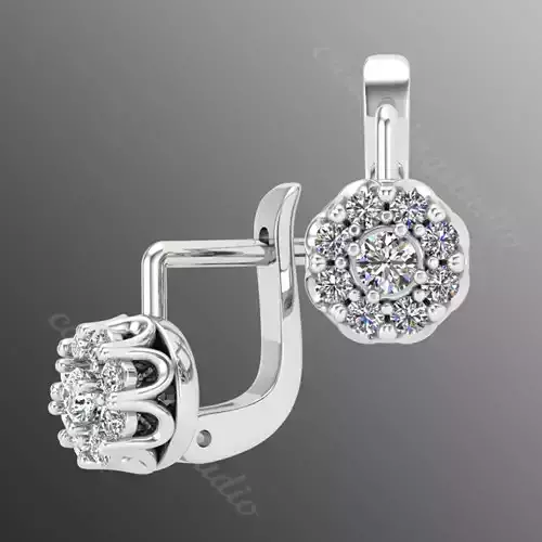 Earrings kt25 3D print model