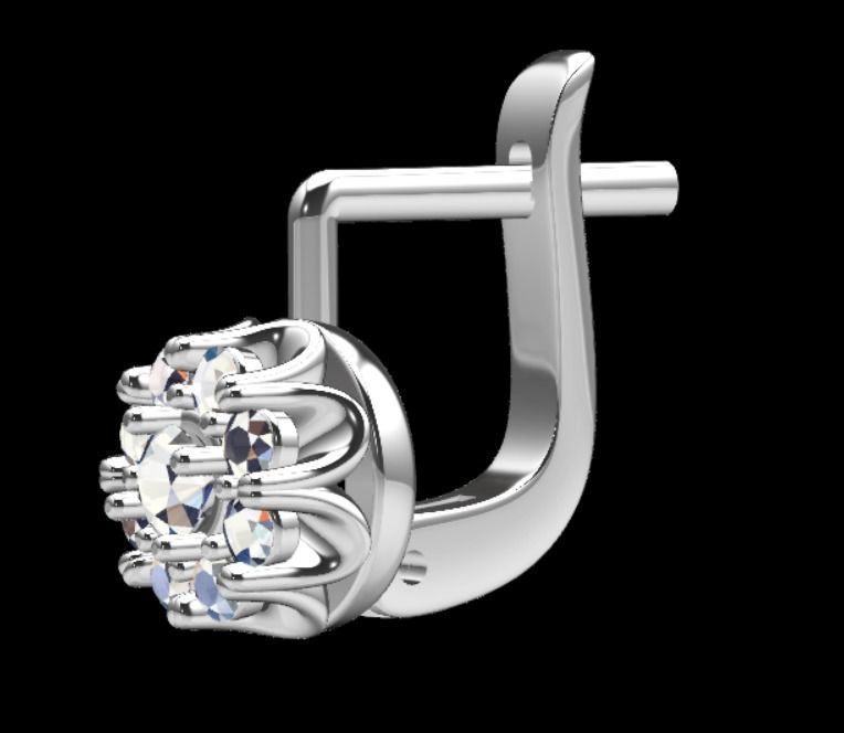 Earrings kt25 3D print model_18