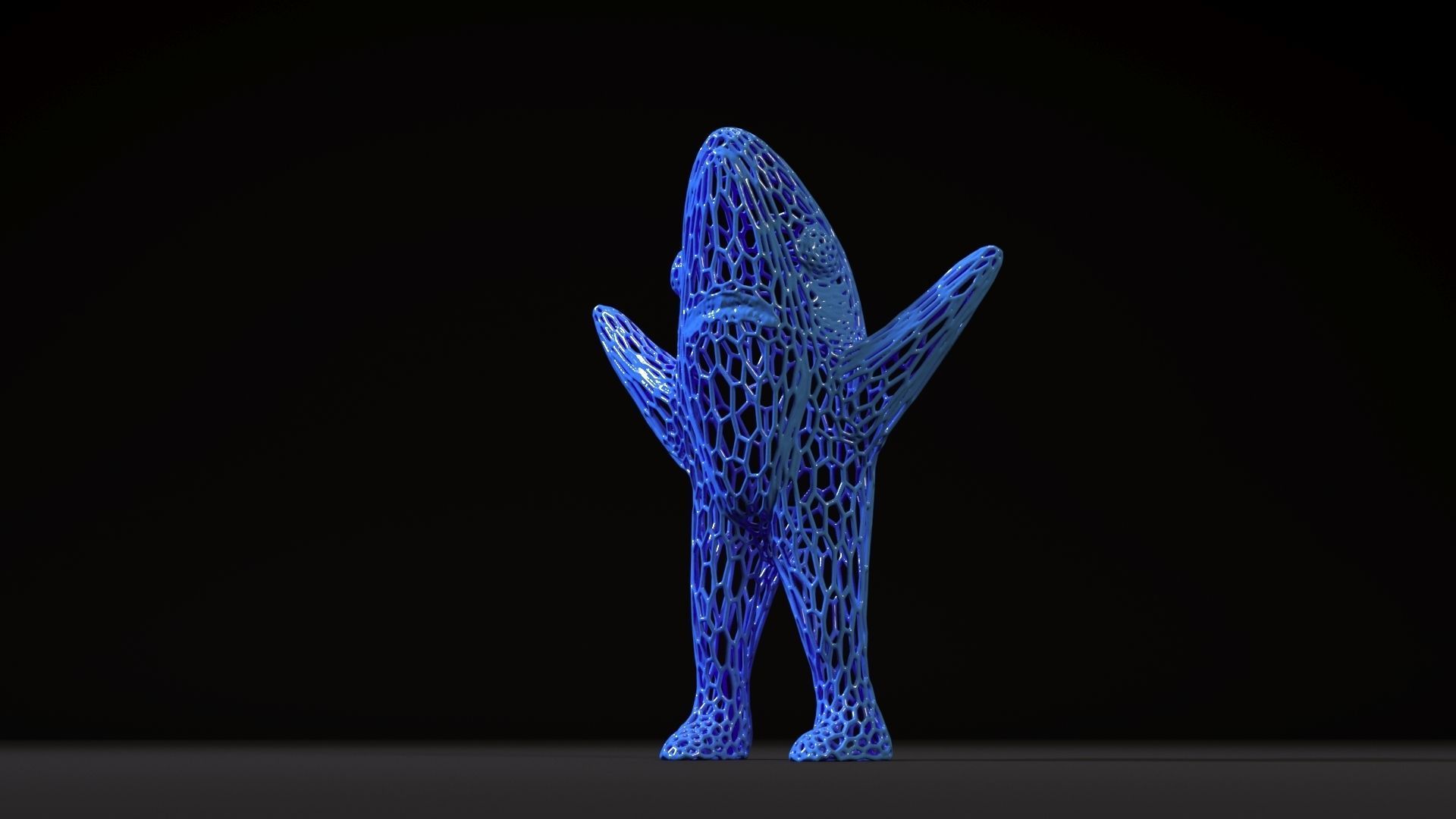 Shark Katy Perry 3D print model_9