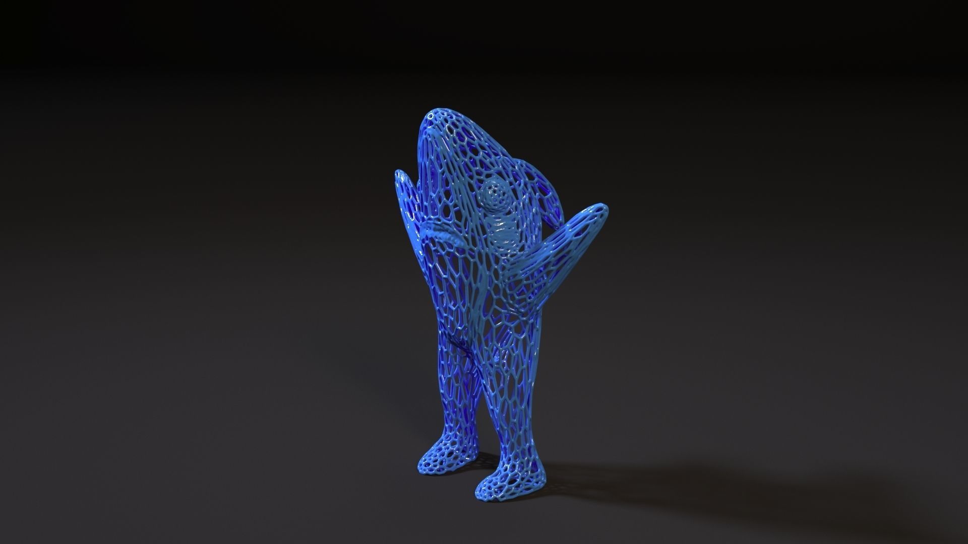 Shark Katy Perry 3D print model_1