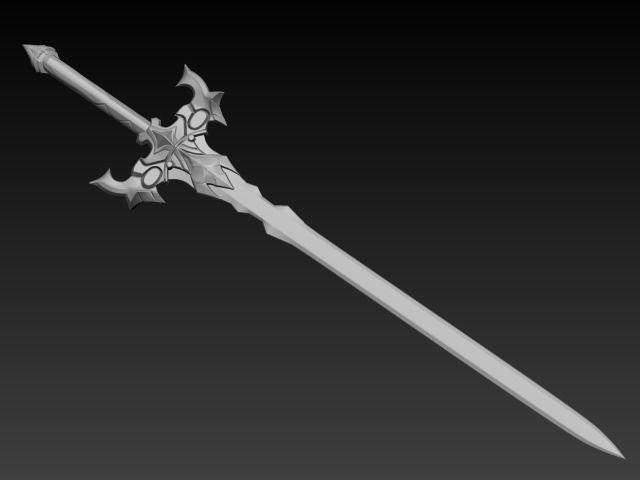 Alear Liberation Sword - Printable 3D Model 3D print model_2