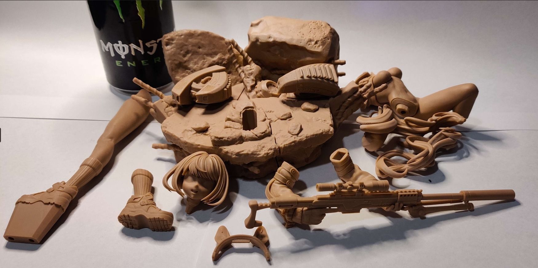 Alice - Nikke - Garage Kit 3D print model_4