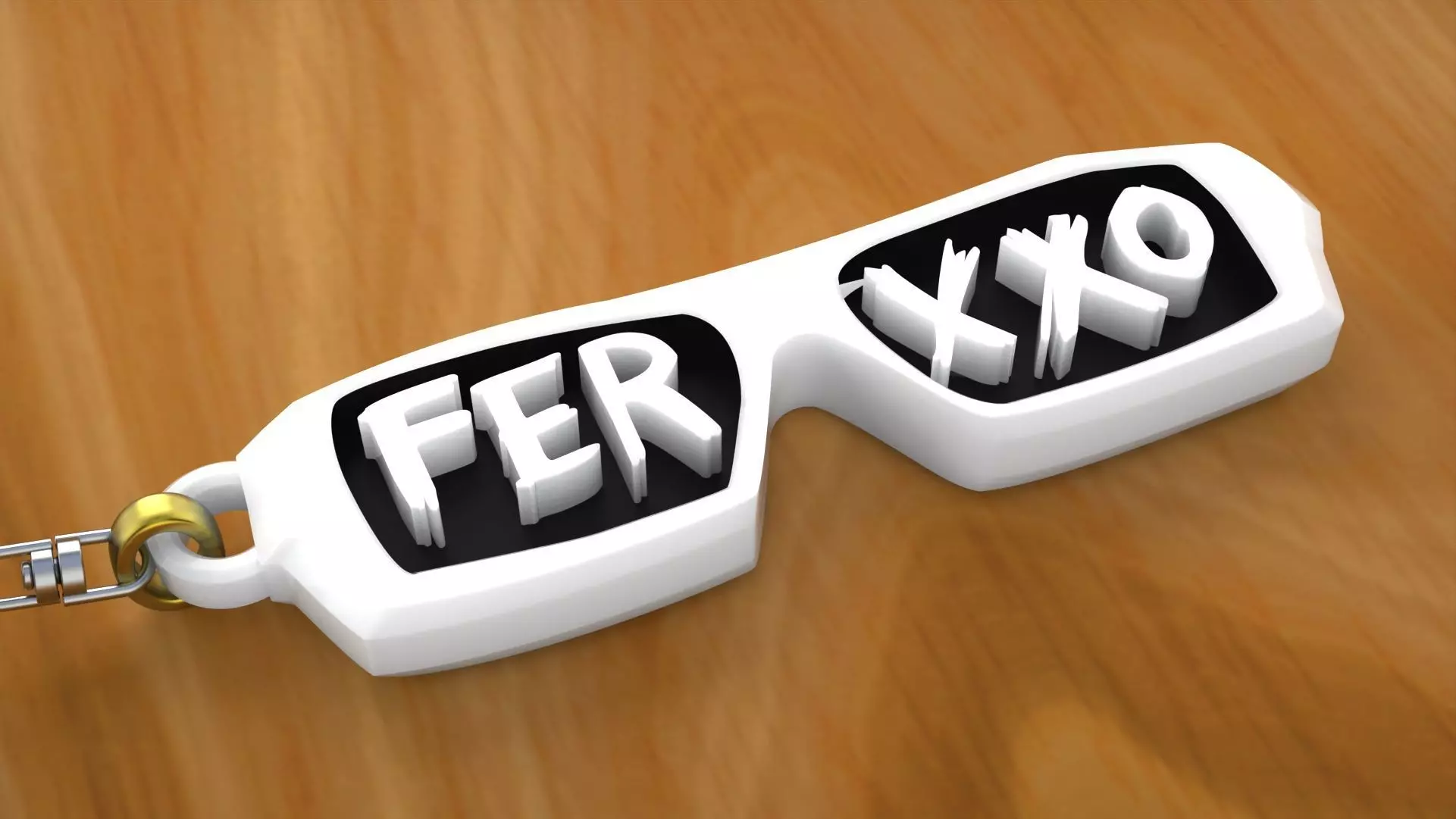 Llavero Ferxxo 3D print model