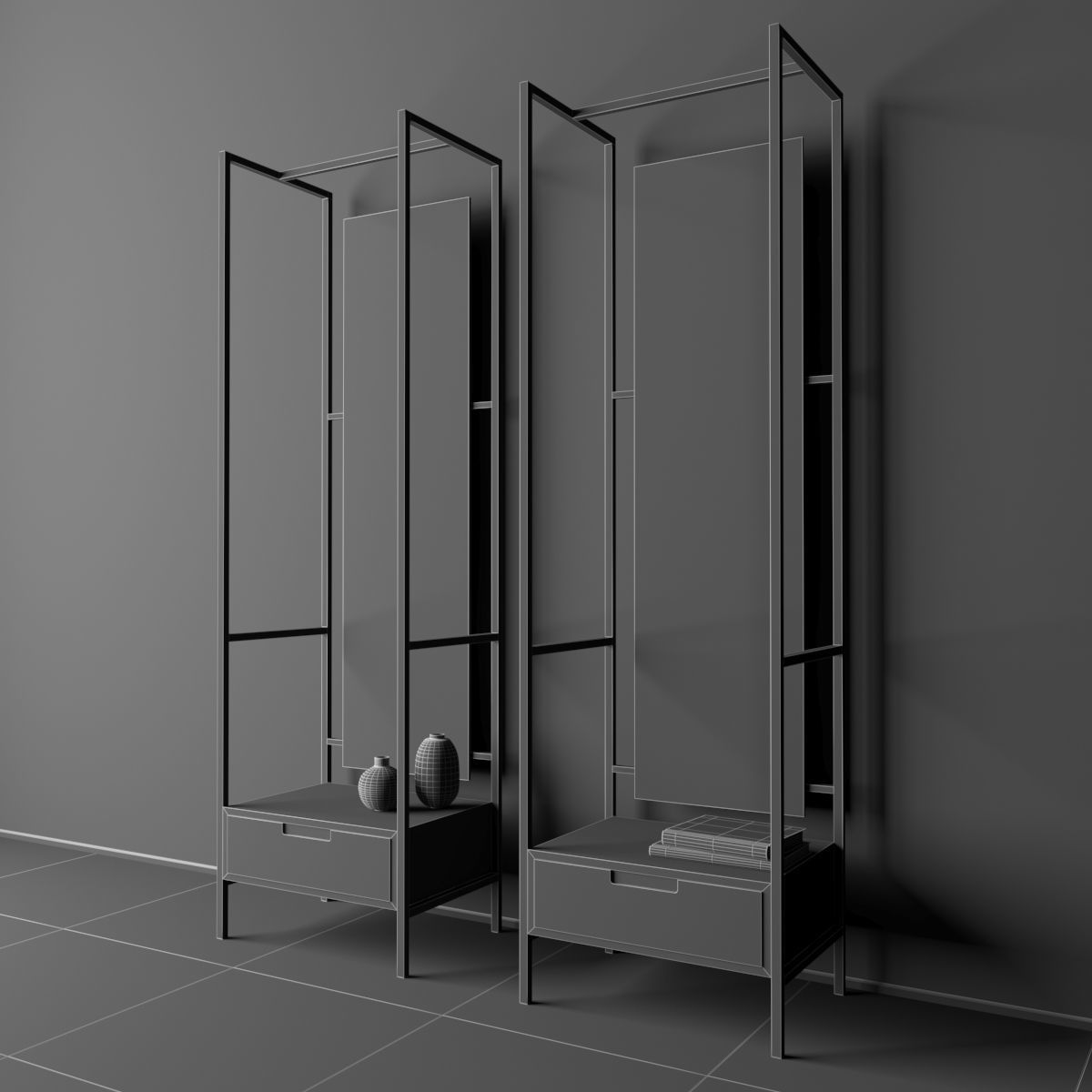 Mirror Rowena 3D model_5