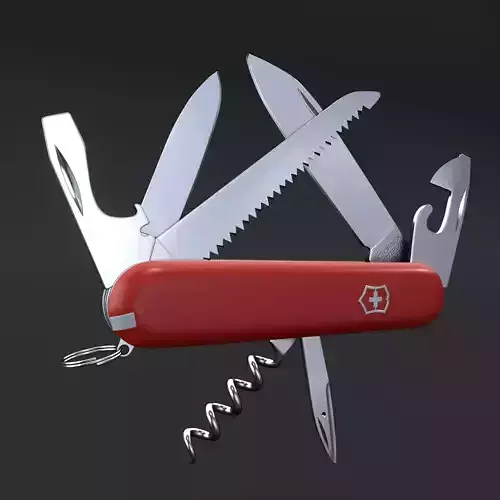 Victorinox Camper 1 3613 Open 3D model