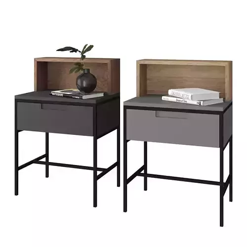 Bedside Table Howie 3D model