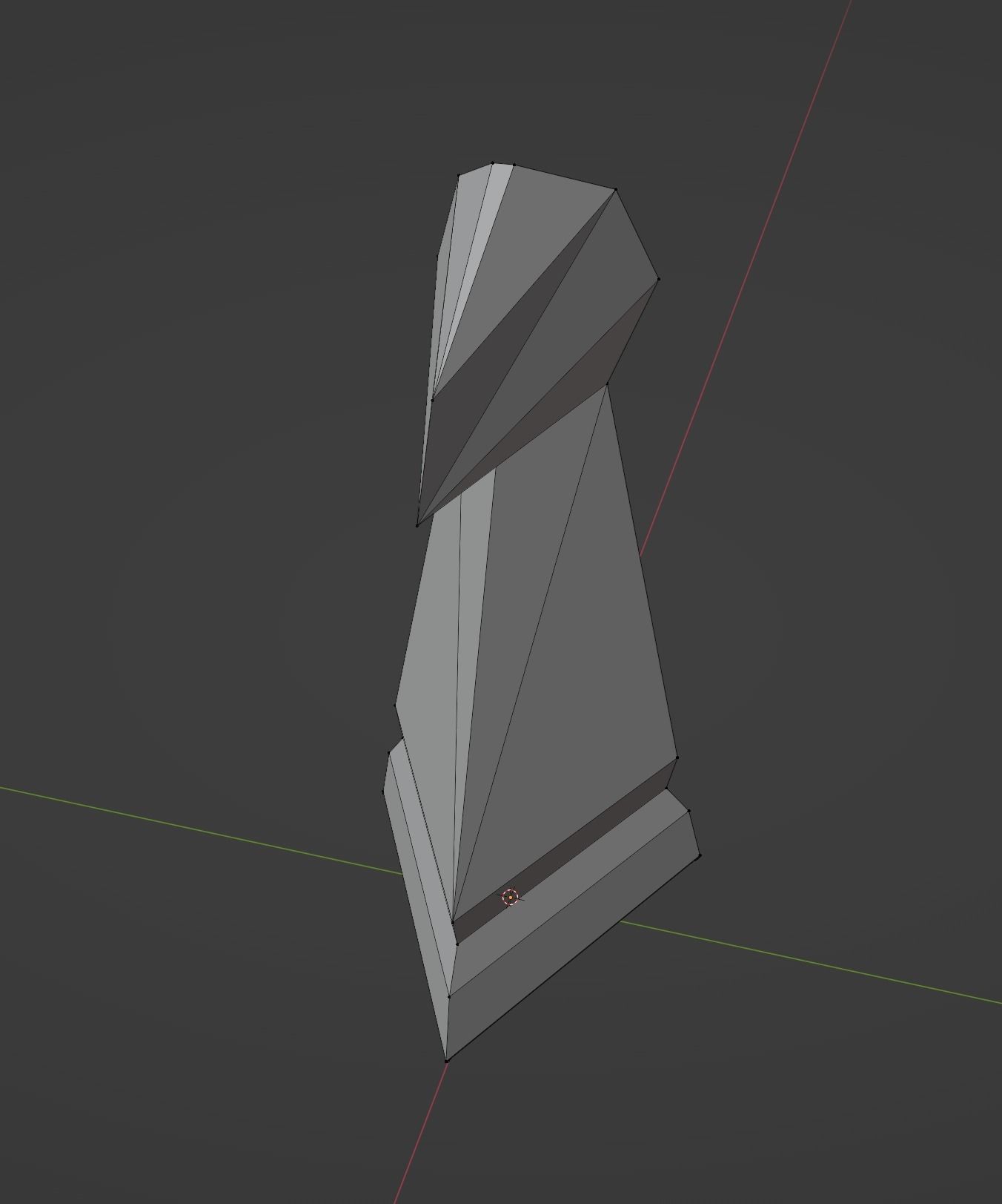 T1-Knight chess piece 3D print model_1