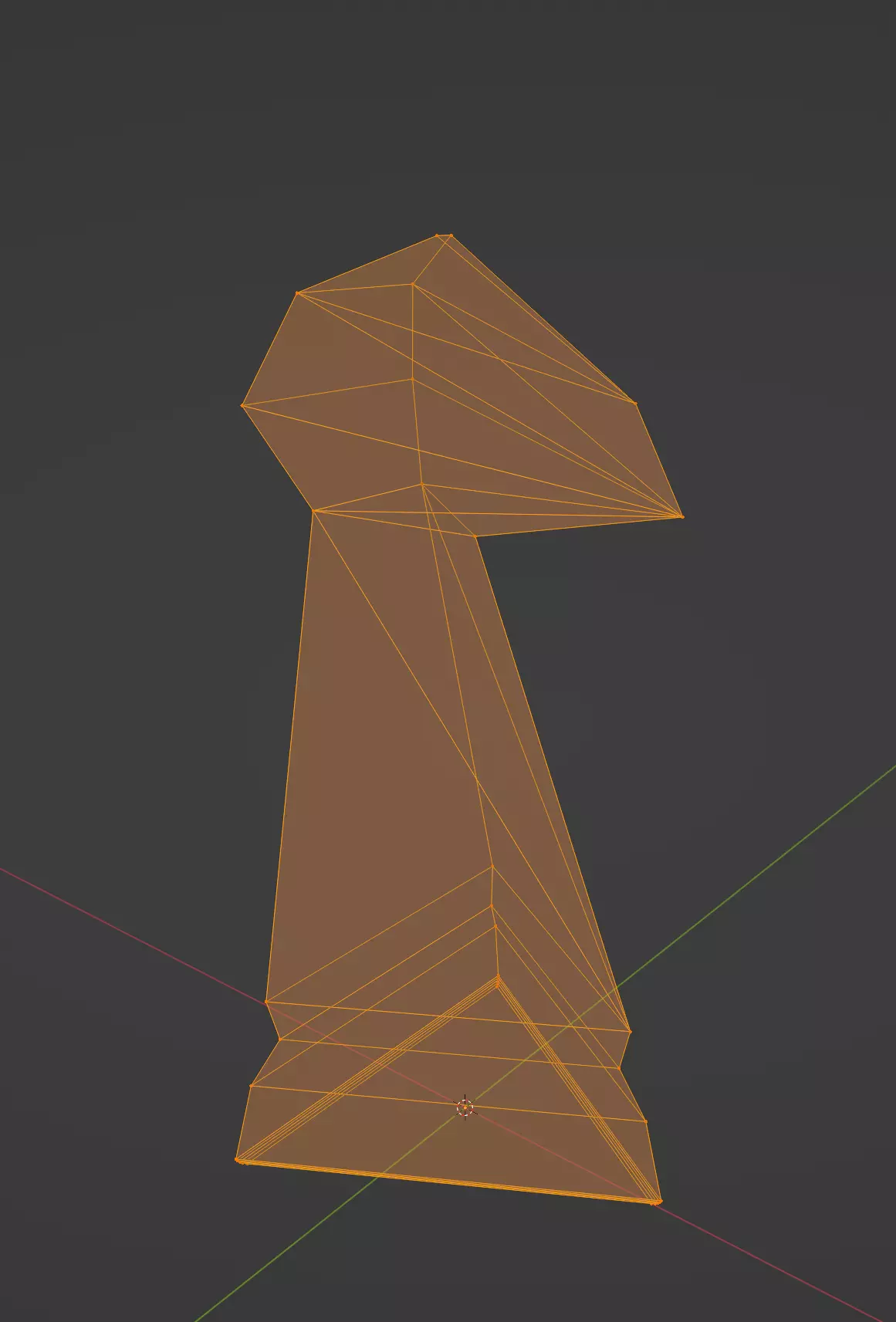 T1-Knight chess piece 3D print model_0