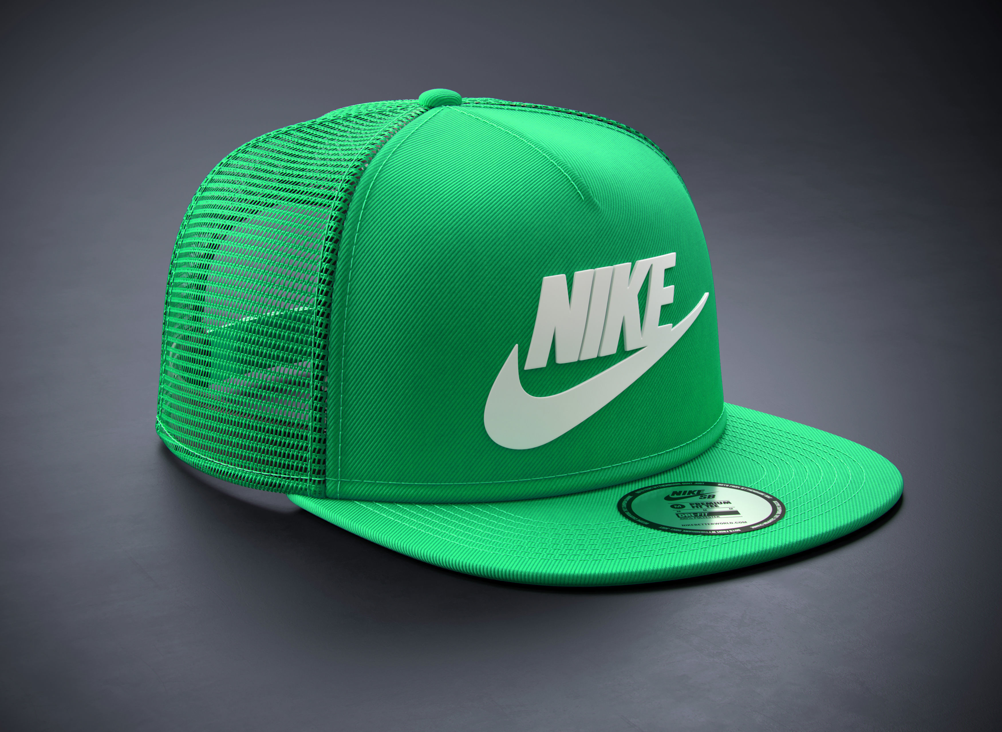 Baseball Cap 3D model_8