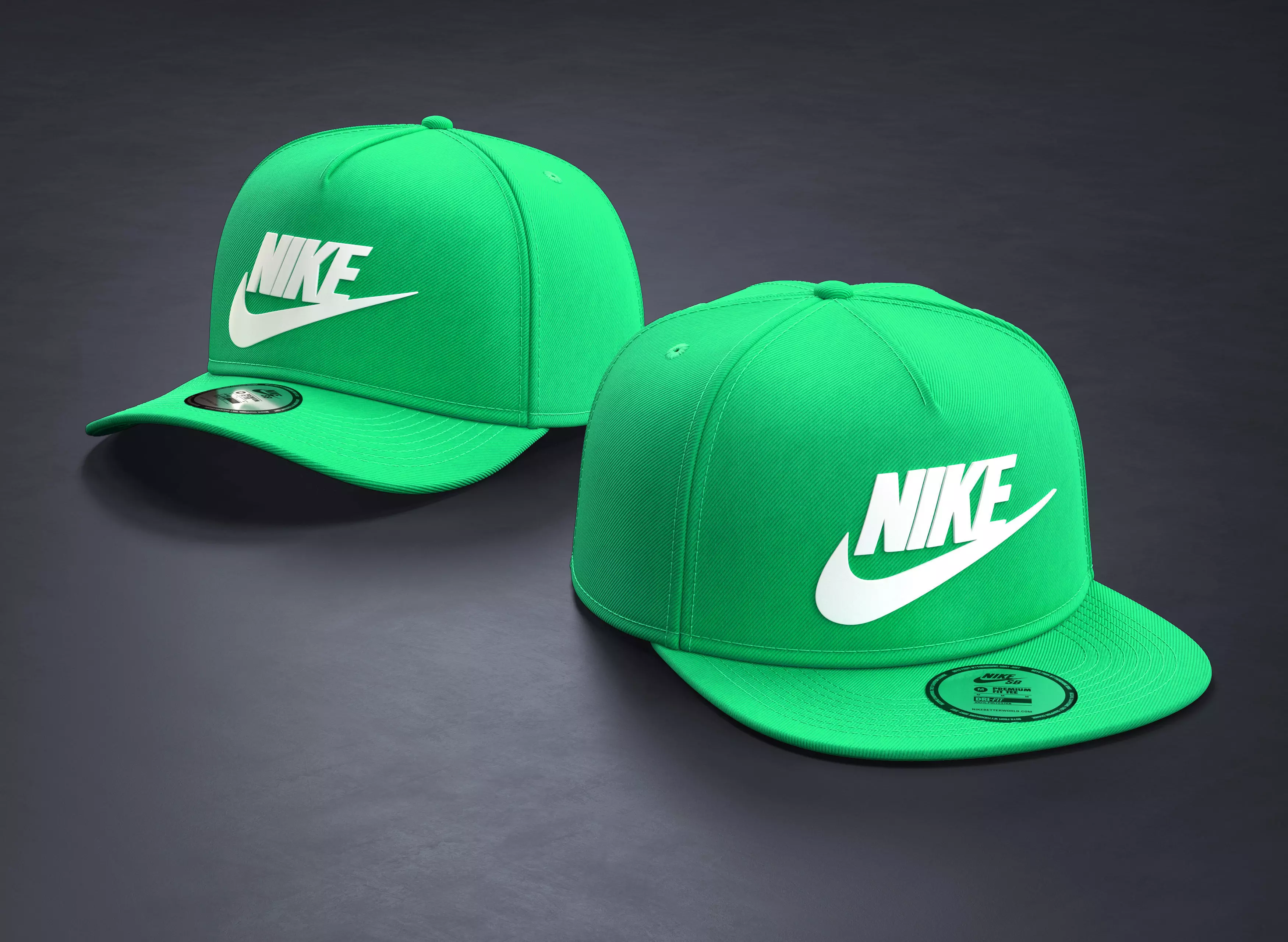 Baseball Cap 3D model_0