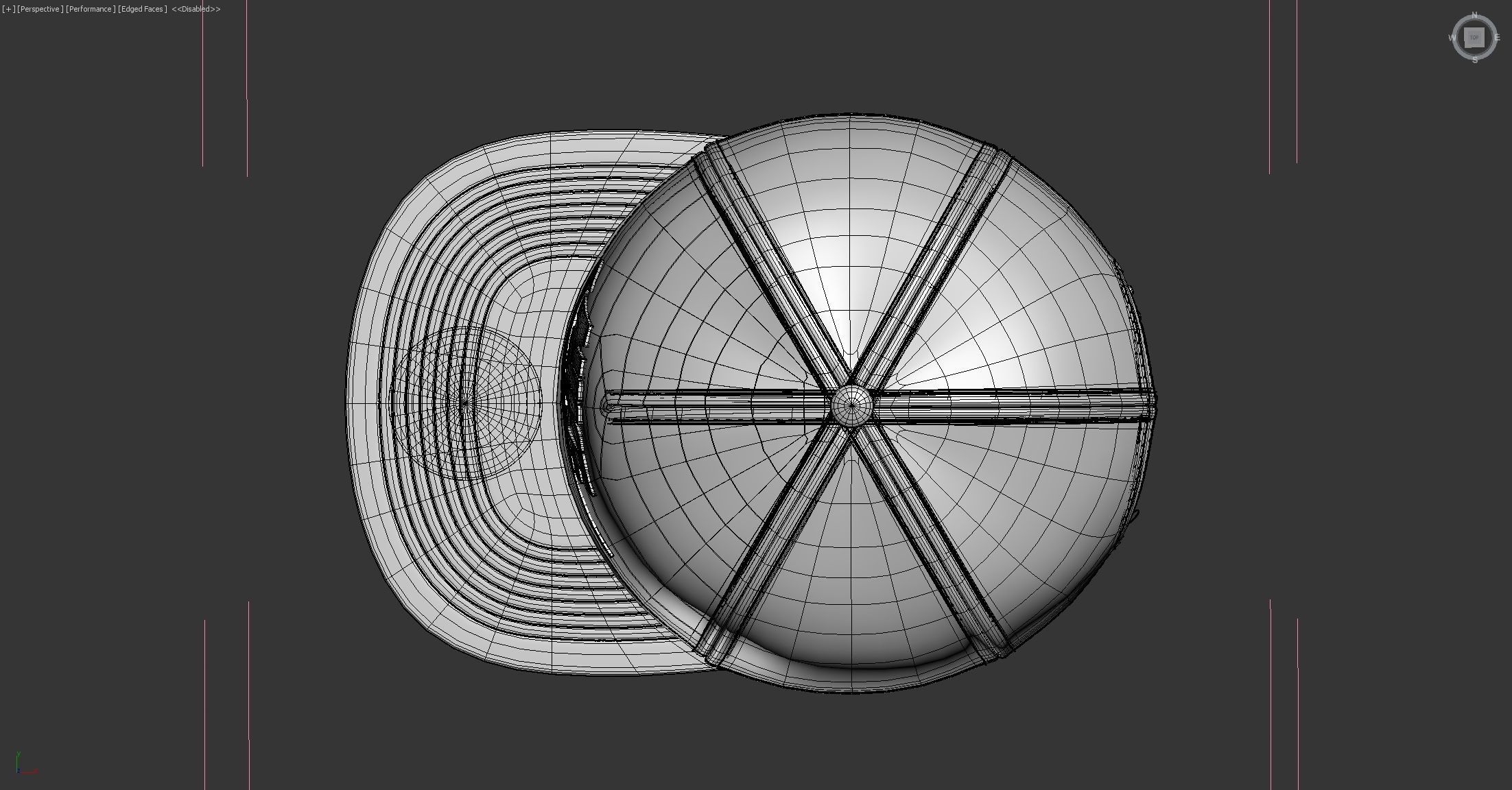 Baseball Cap 3D model_17