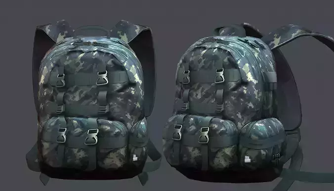 Backpack military combat Black baggage 