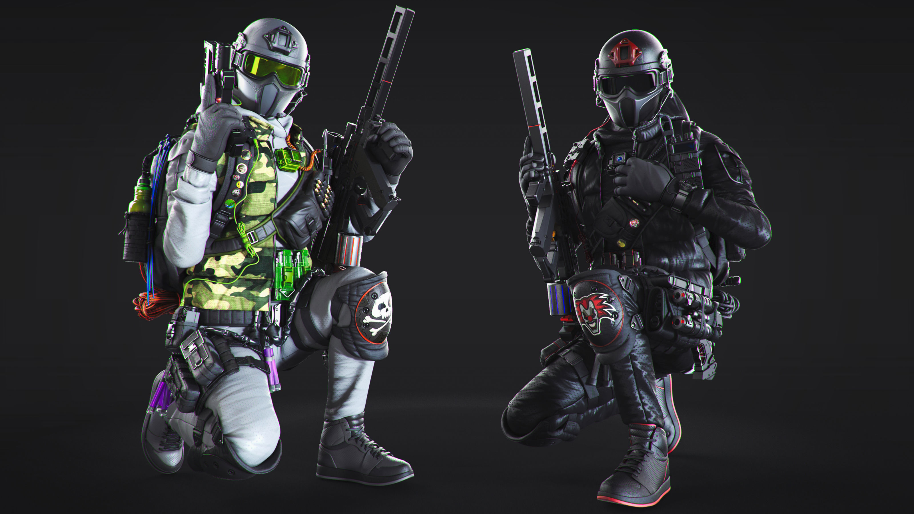 50 HQ Poses 3D models of soldiers 3D model_4