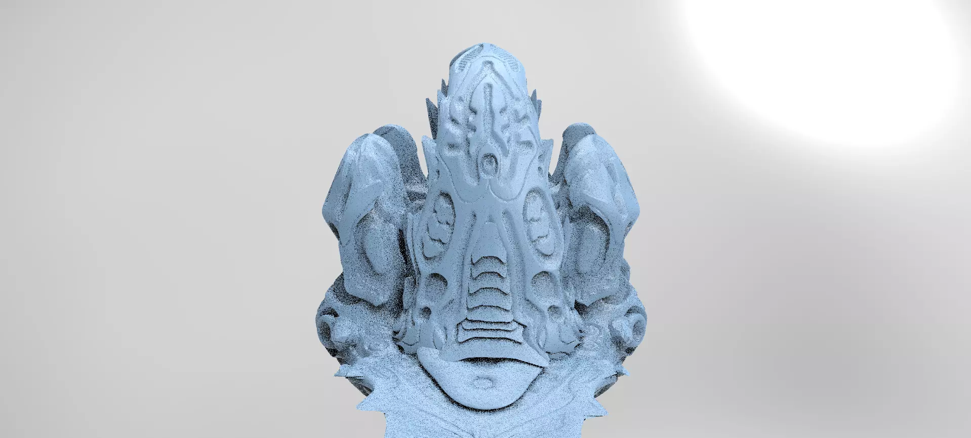 Wraith Hive base arch 1 3D model_0
